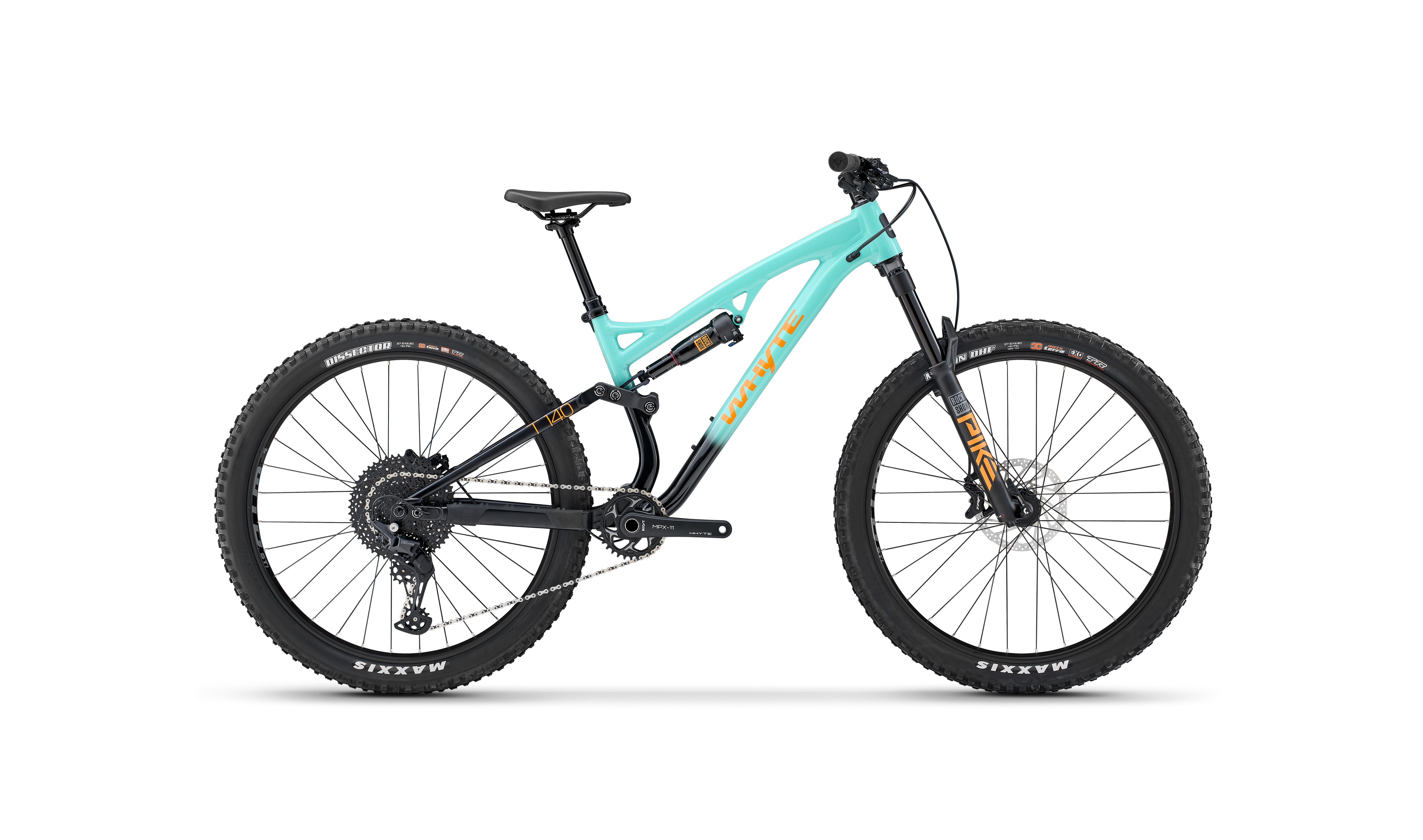 T-140 27 Junior trail full suspension bike
