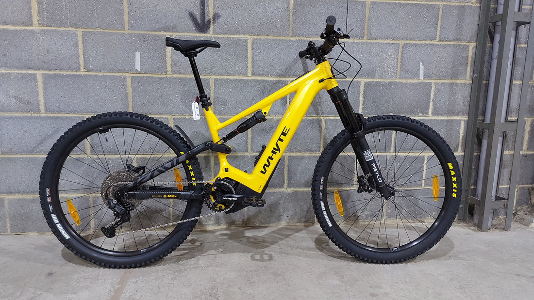 Kado S (800Wh) malý žlutý trailový/enduro celoodpružený elektrokolo – Outlet