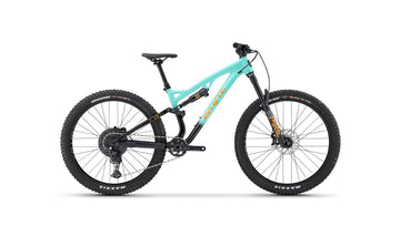 T-140 27  Junior trail full suspension bike