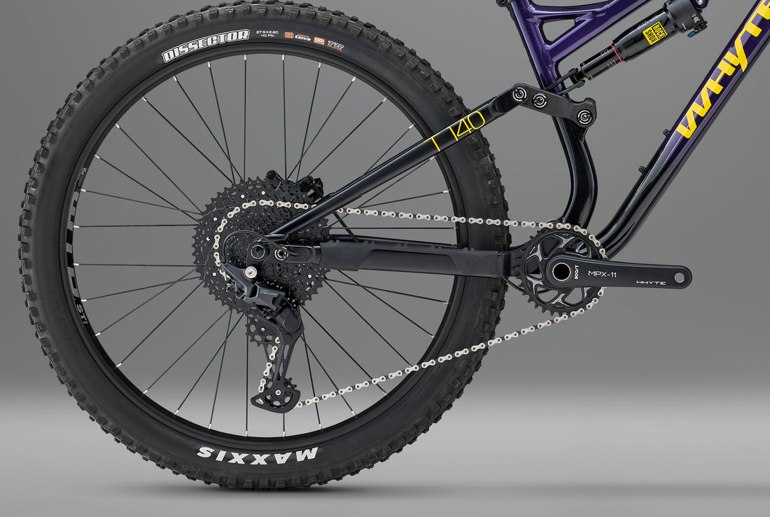 T-140 27  Junior trail full suspension bike