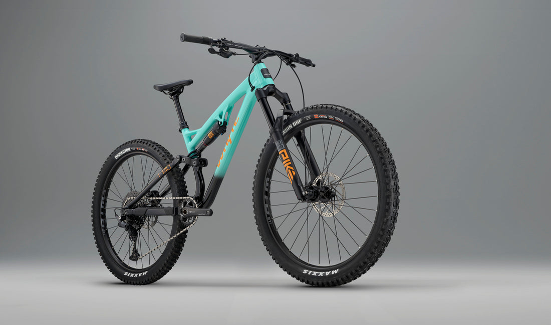 T-140 27  Junior trail full suspension bike