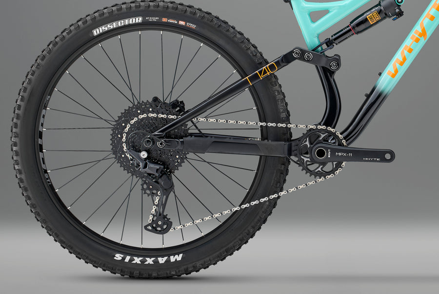 T-140 27  Junior trail full suspension bike