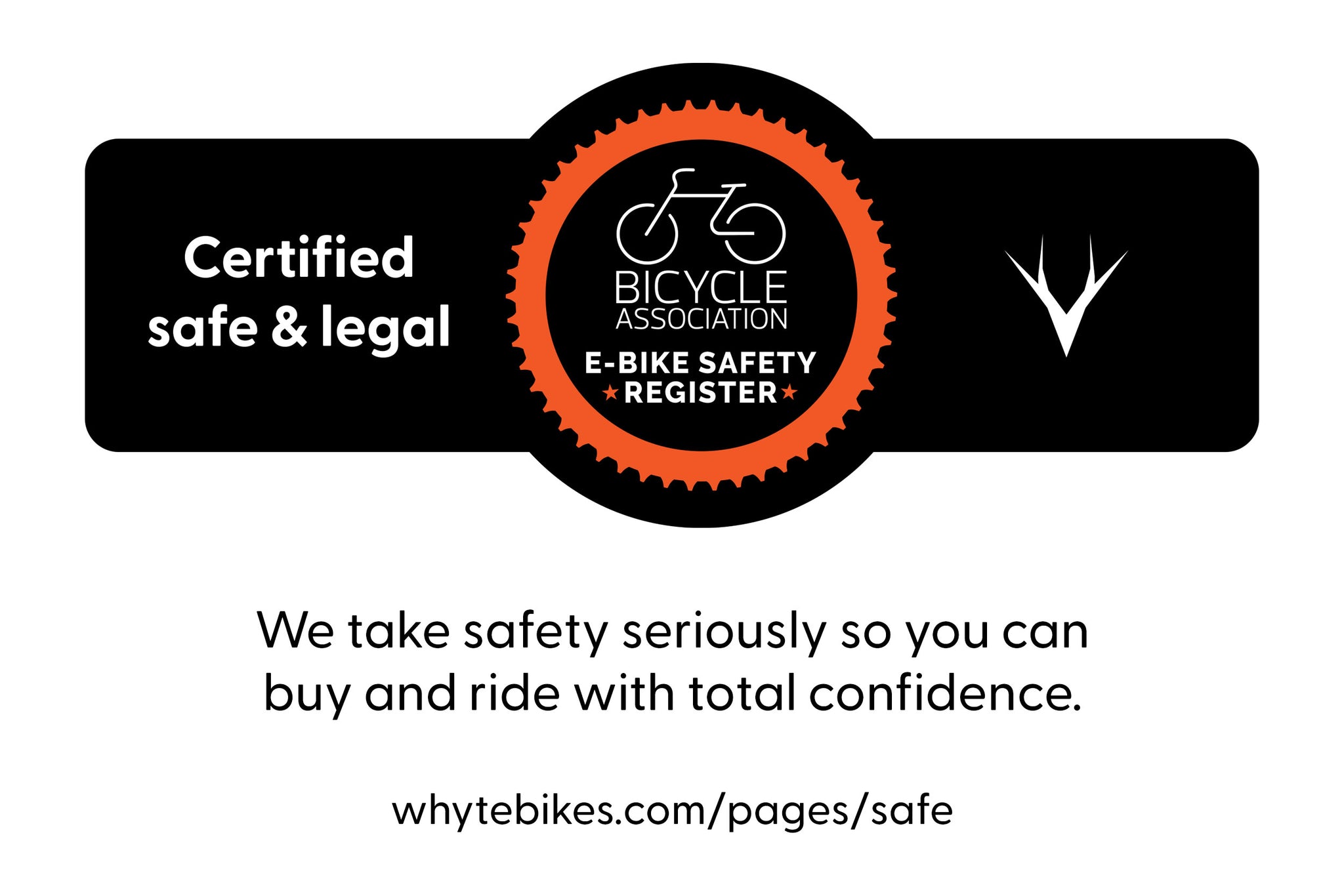 Whyte Bikes BA certified safe and legal